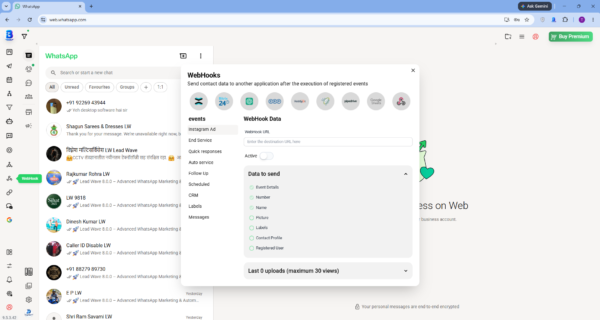WhatsApp AI CRM