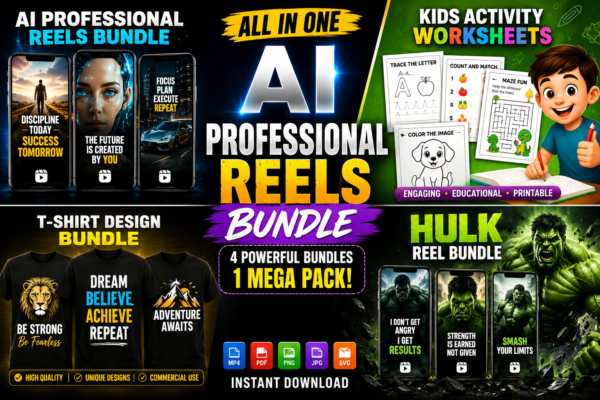 AI Professional Reels Mega Bundle